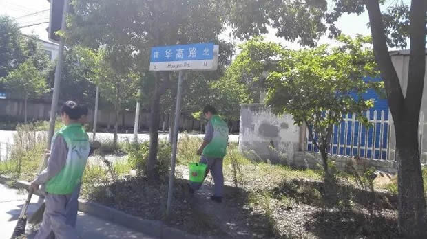 金年会 金字招牌美丽华亭清洁家园志愿者活动（图3）